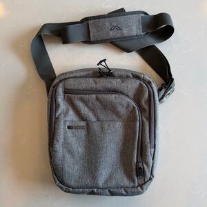 Katmandu Flight RFID Crossbody Pouch - gray
